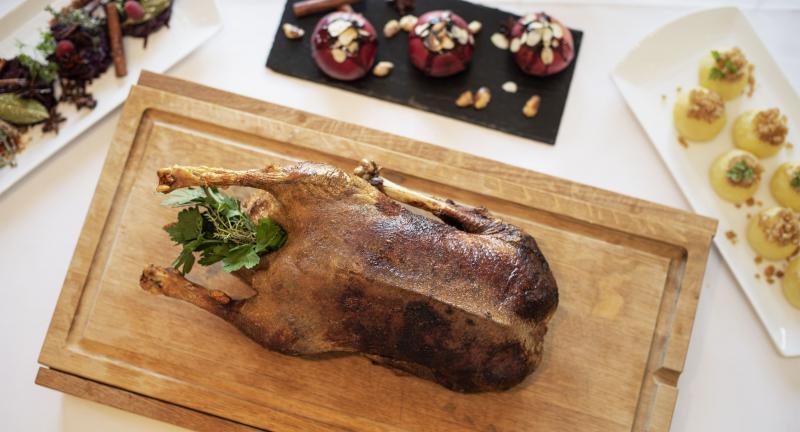 Weihnachtsfeier im Restaurant Elfrather Mühle
